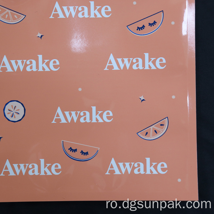 Pungi laminate impermeabile pentru ambalaje cosmetice